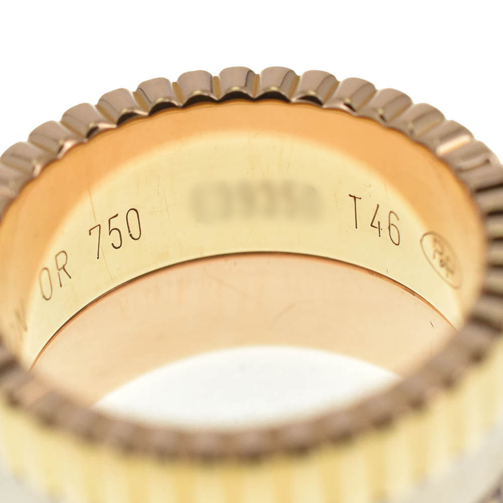 Boucheron Quatre Ring Large Size 46/JP6 Three-color/PVD Ladies
 jewelry S#138537