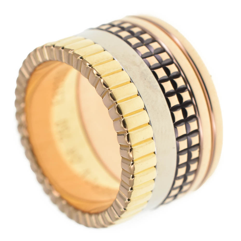 Boucheron Quatre Ring Large Size 46/JP6 Three-color/PVD Ladies
 jewelry S#138537