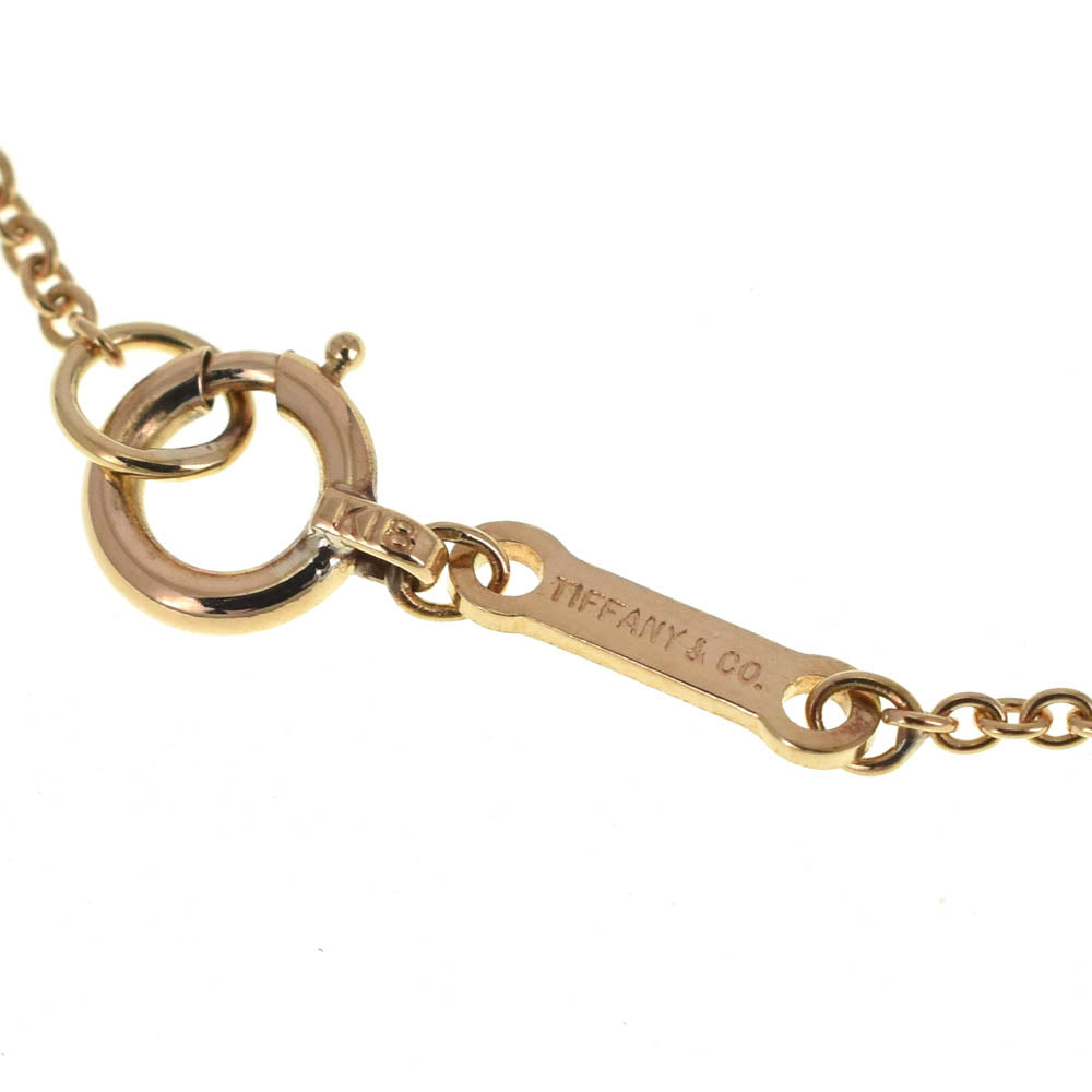 TIFFANY&Co. Open Heart Necklace K18YG Ladies
 jewelry S#138541