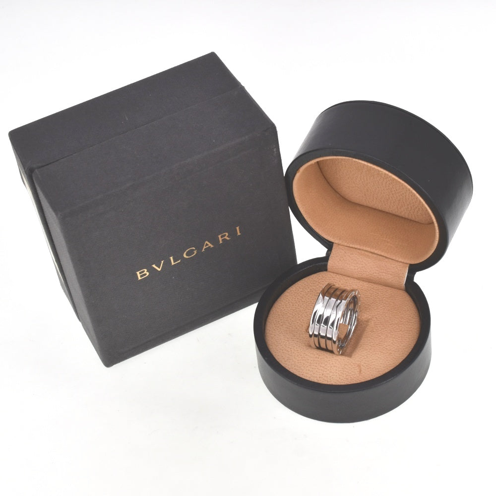 BVLGARI B-Zero1 ring Size 63/JP23 K18WG Men's
 jewelry S#138543