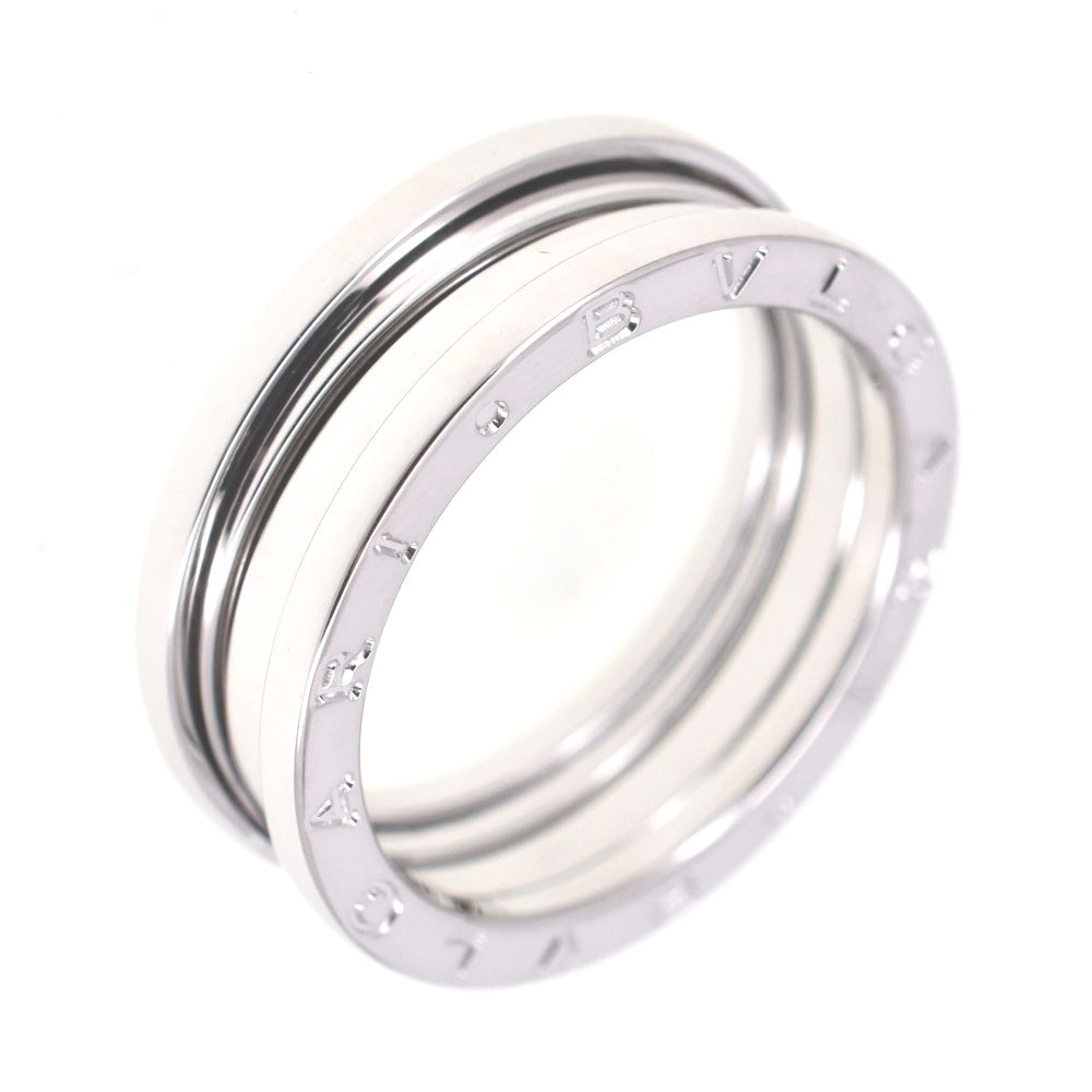 BVLGARI B-Zero1 ring Size 61/JP21 K18WG Men's
 jewelry S#138544