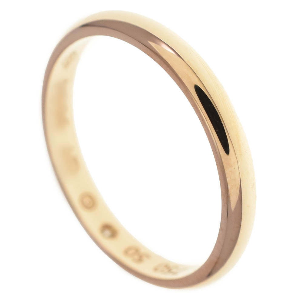 CARTIER Band ring Size 50/JP10 K18PG Diamond Ladies
 jewelry S#138545
