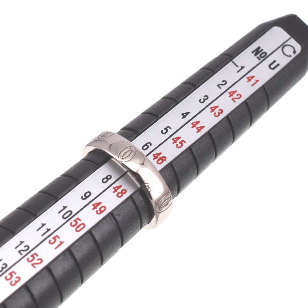 CARTIER Happy birthday ring Size 47/JP7 K18WG Ladies
 jewelry S#138546