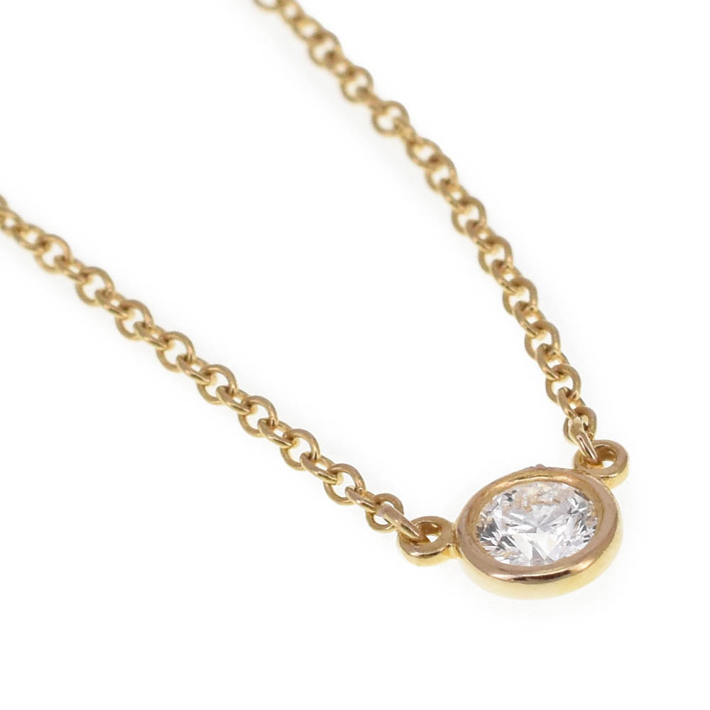 TIFFANY&Co. By the yard K18YG diamond Ladies
 jewelry S#138552