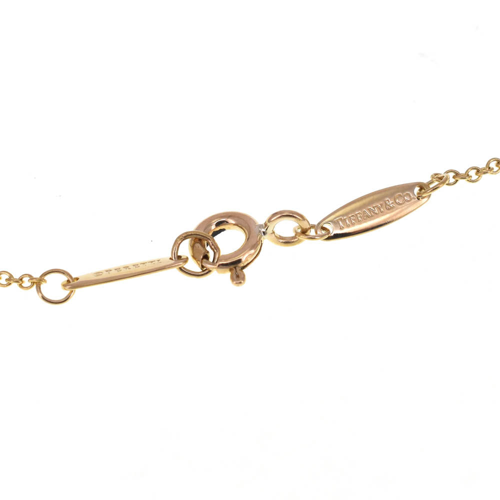 TIFFANY&Co. By the yard K18YG diamond Ladies
 jewelry S#138552