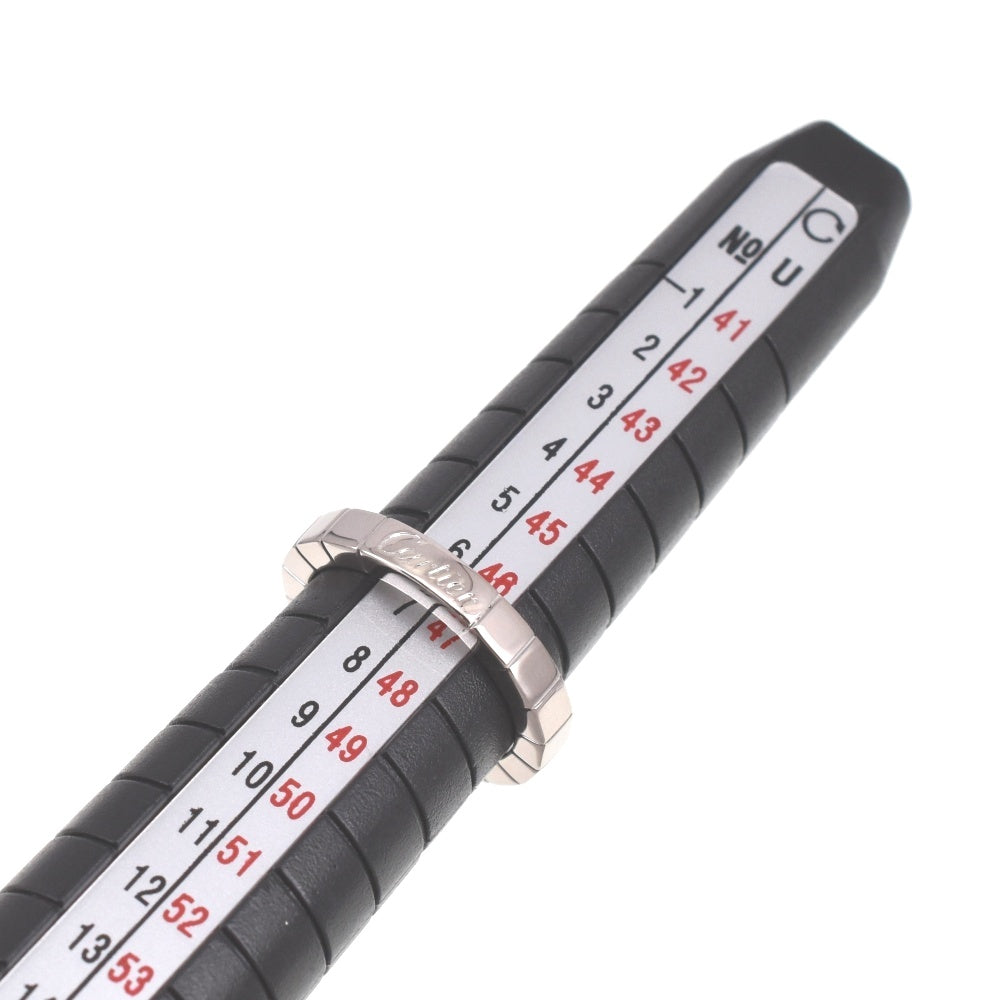 CARTIER Laniere Ring Size 47/JP7 K18WG Ladies
 jewelry S#138556