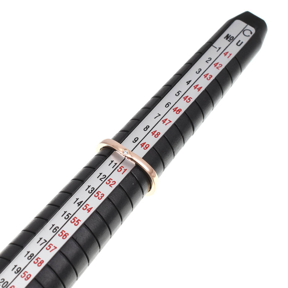 CARTIER Wedding band ring Size 50/JP10 K18PG Diamond Ladies
 jewelry S#138558