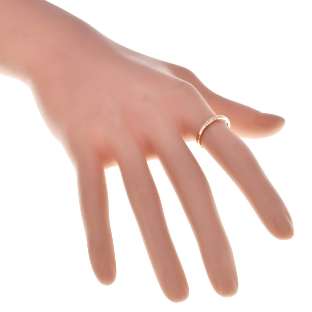 CARTIER Wedding band ring Size 50/JP10 K18PG Diamond Ladies
 jewelry S#138558