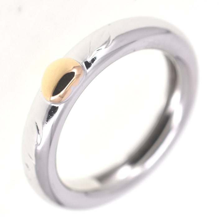 TIFFANY&Co. friendship ring Size 50/JP10 K18WG/YG Ladies
 jewelry S#138565