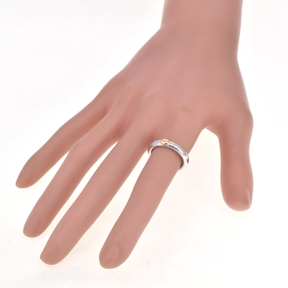 TIFFANY&Co. friendship ring Size 50/JP10 K18WG/YG Ladies
 jewelry S#138565