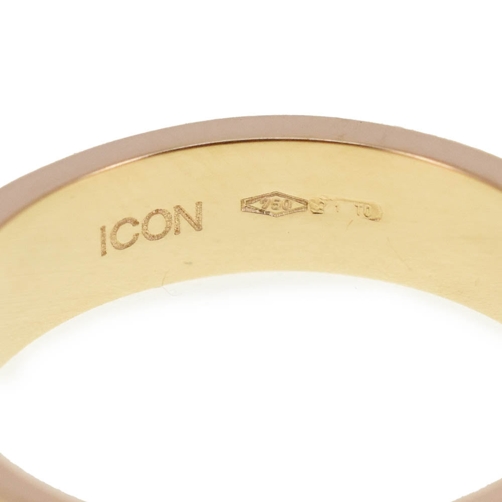 GUCCI Icon ring Size 47/JP7 K18YG Ladies
 jewelry S#138566