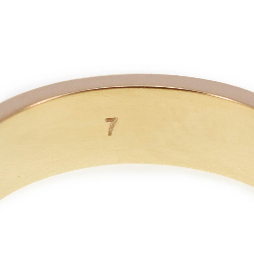 GUCCI Icon ring Size 47/JP7 K18YG Ladies
 jewelry S#138566