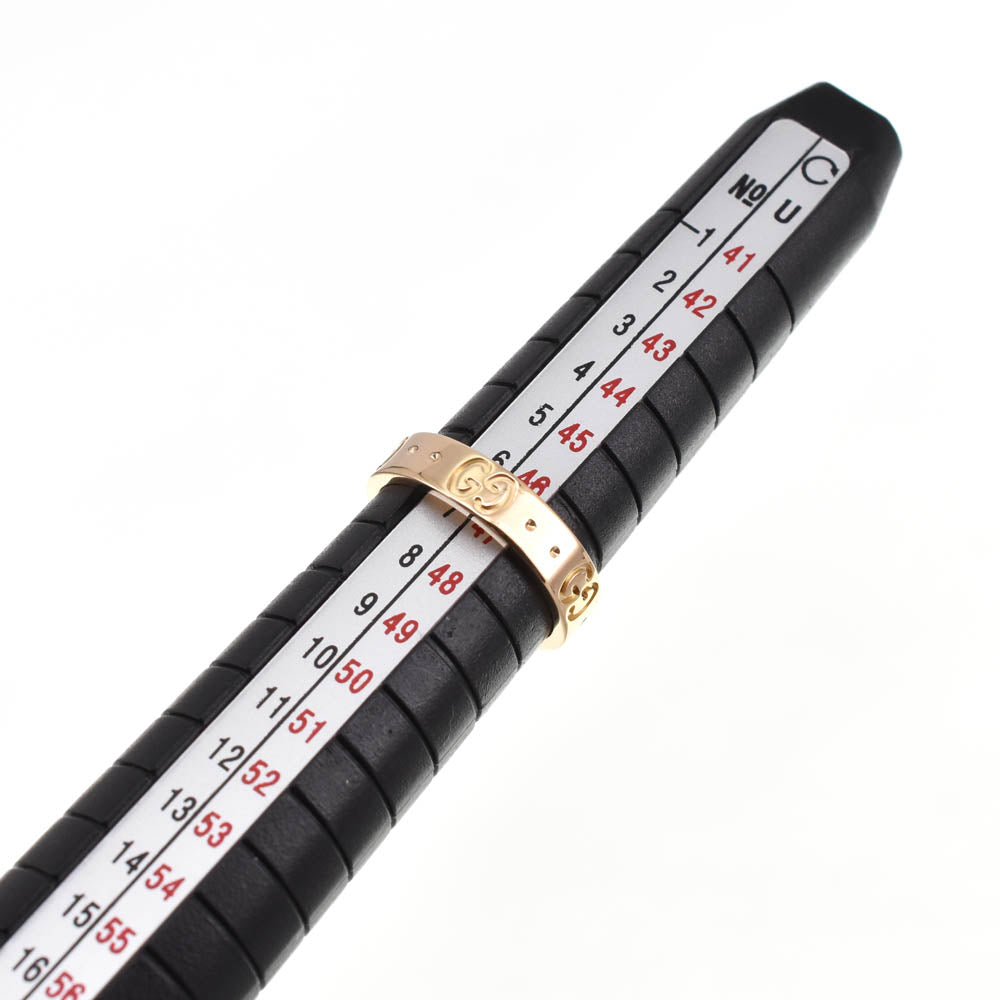 GUCCI Icon ring Size 47/JP7 K18YG Ladies
 jewelry S#138566