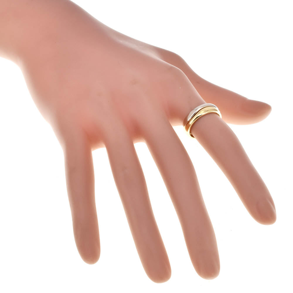 CARTIER Love Me Ring Size 50/JP10 K18YG/WG 2-piece set Ladies
 jewelry S#138568