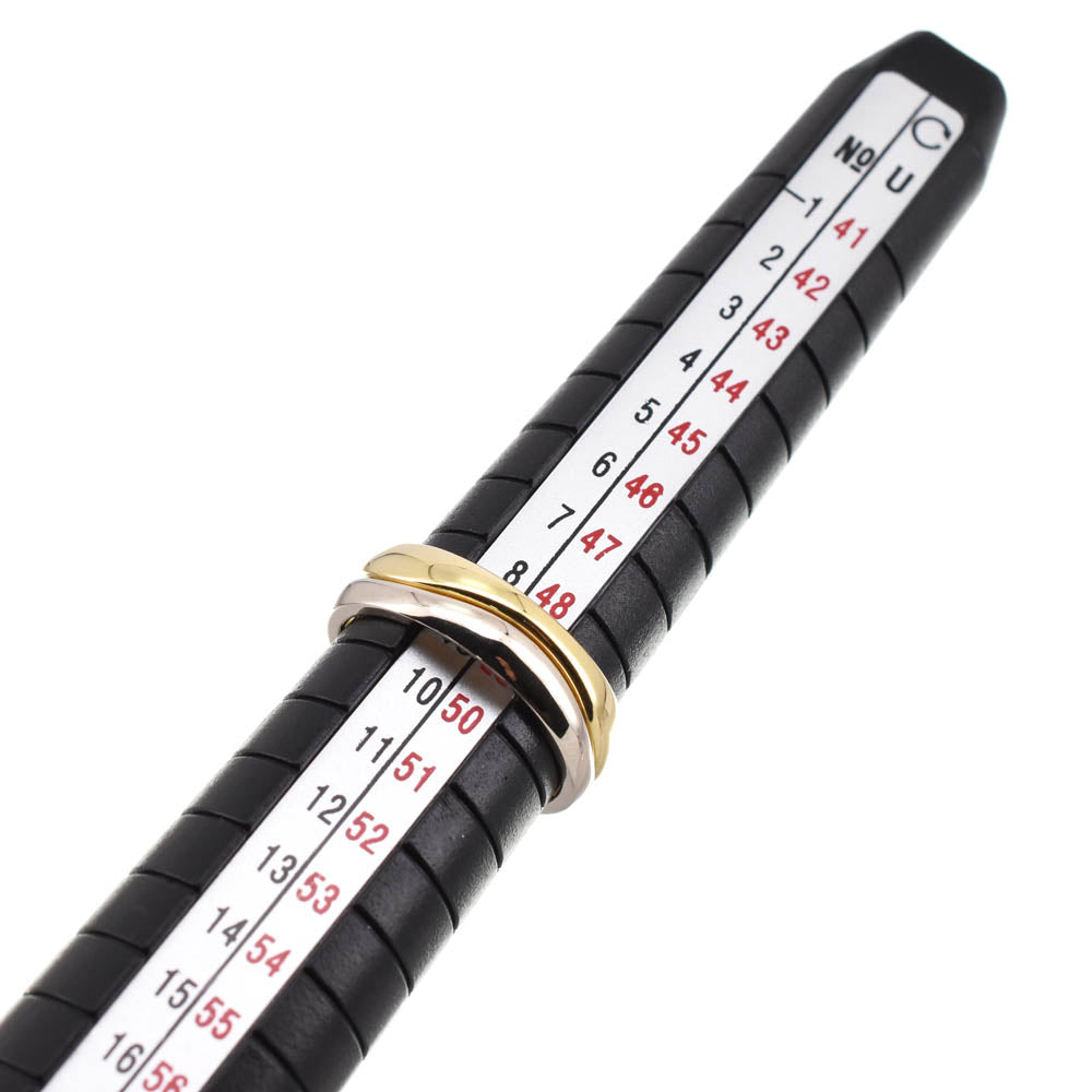 CARTIER Love Me Ring Size 50/JP10 K18YG/WG 2-piece set Ladies
 jewelry S#138568