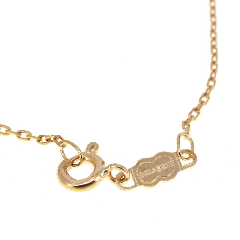 UNOAERRE Necklace K18YG Diamond Ladies
 jewelry S#138571