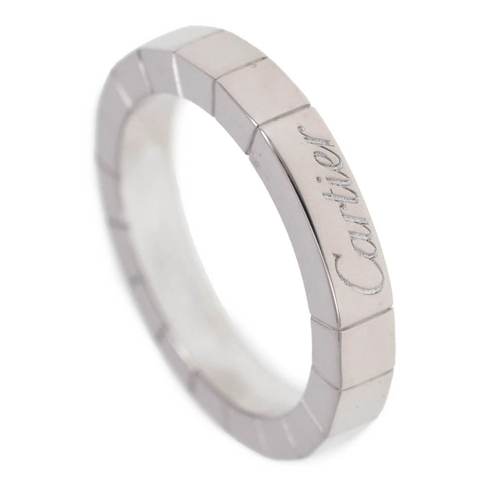 CARTIER Laniere Ring Size 47/JP7 K18WG Ladies
 jewelry S#138573