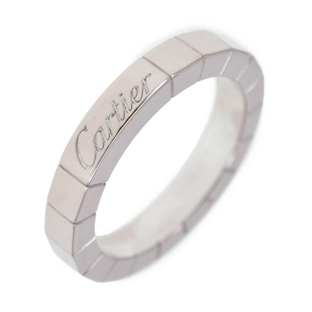 CARTIER Laniere Ring Size 47/JP7 K18WG Ladies
 jewelry S#138573