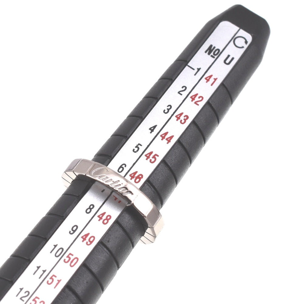 CARTIER Laniere Ring Size 47/JP7 K18WG Ladies
 jewelry S#138573