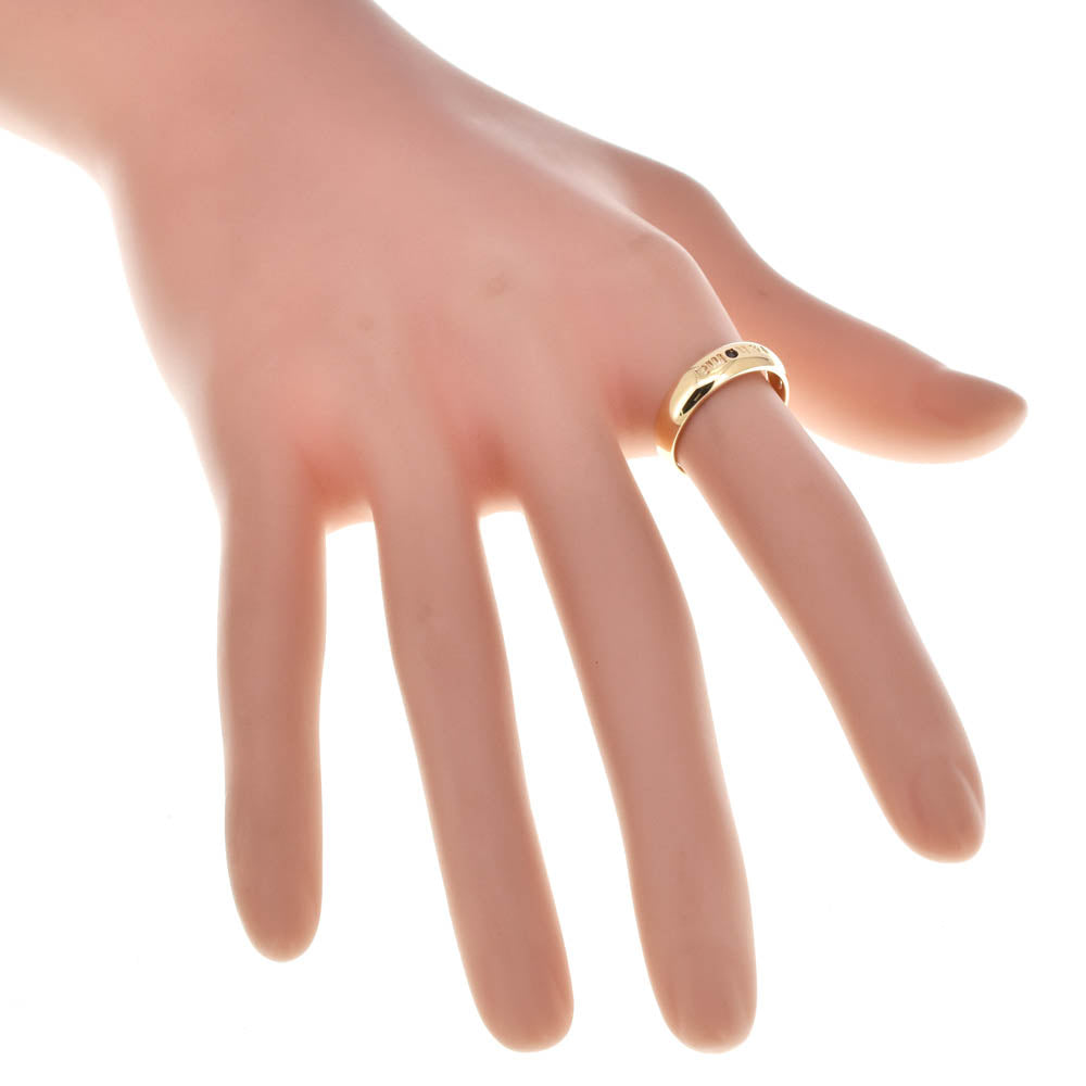 renoma ring Size 51/JP11 K18YG Blue Sapphire Ladies
 jewelry S#138574