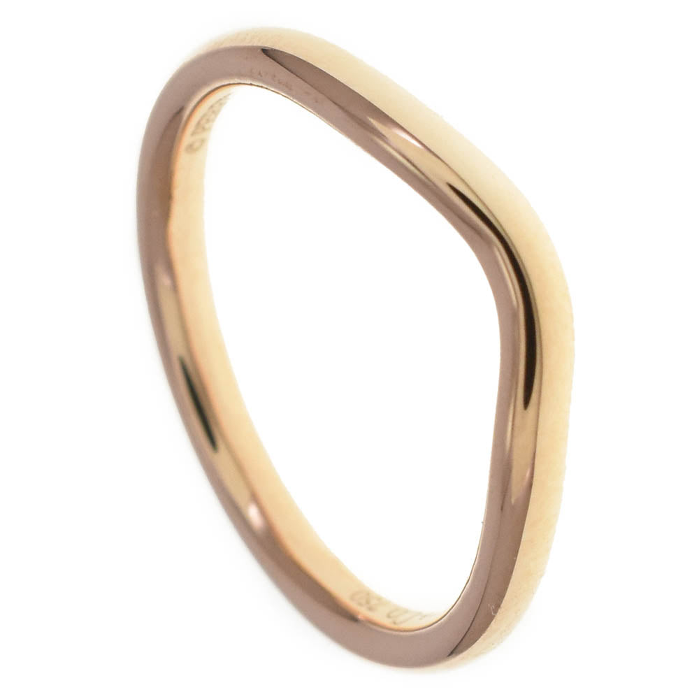 TIFFANY&Co. Curved bundling Size 49/JP9 K18PG Ladies
 jewelry S#138578