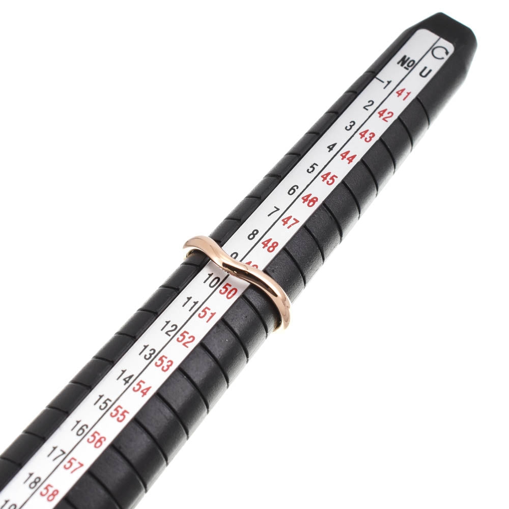 TIFFANY&Co. Curved bundling Size 49/JP9 K18PG Ladies
 jewelry S#138578