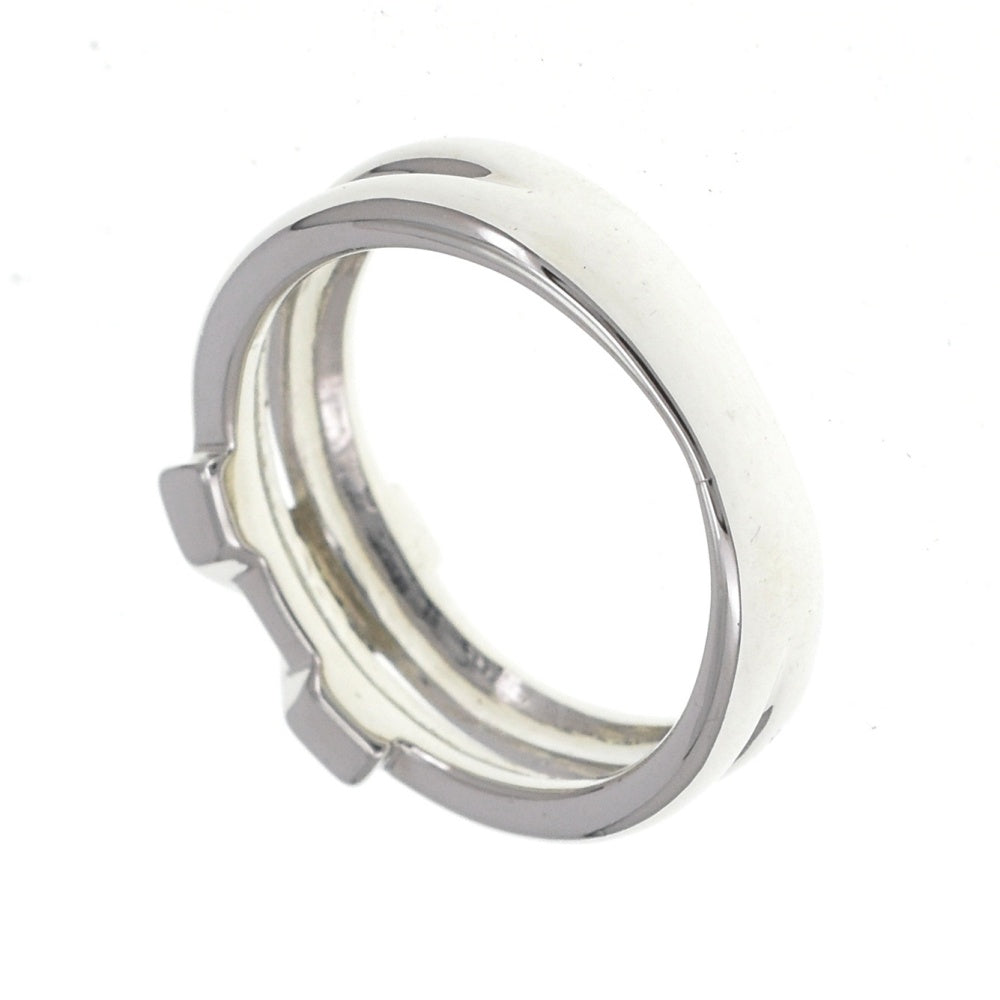 YVES SAINT LAURENT ring Size 63/JP23 Pt900 Diamond Ladies
 jewelry S#138585