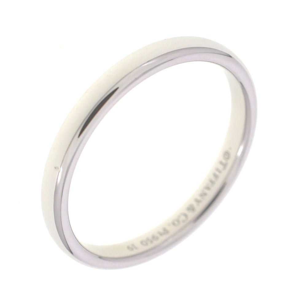 TIFFANY&Co. Band ring Size 53/JP13 Pt950 Ladies
 jewelry S#138588