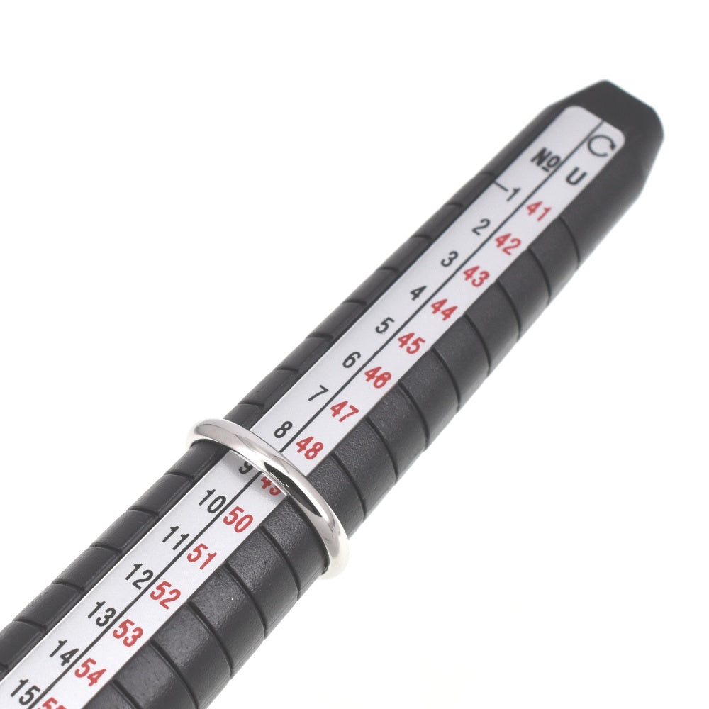 CARTIER Band ring Size 49/JP9 Pt950 Ladies
 jewelry S#138593