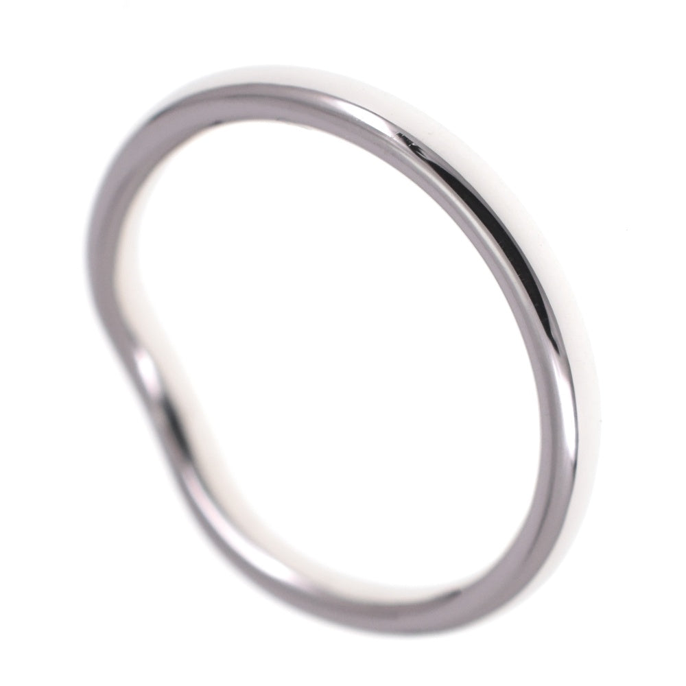 TIFFANY&Co. Curved bundling Size 49/JP9 Pt950 Ladies
 jewelry S#138597