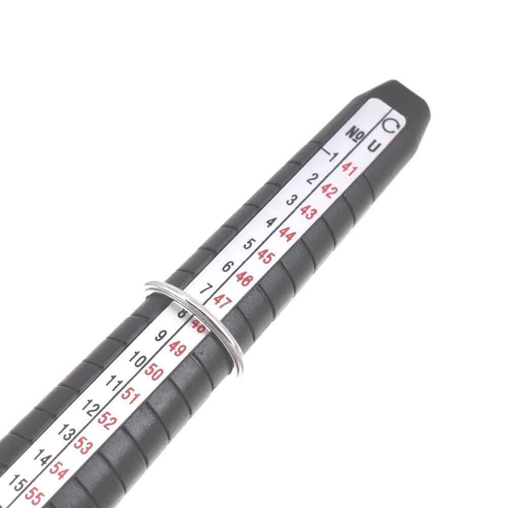 TIFFANY&Co. Milgrain ring Size 48/JP8 Pt950 Ladies
 jewelry S#138602