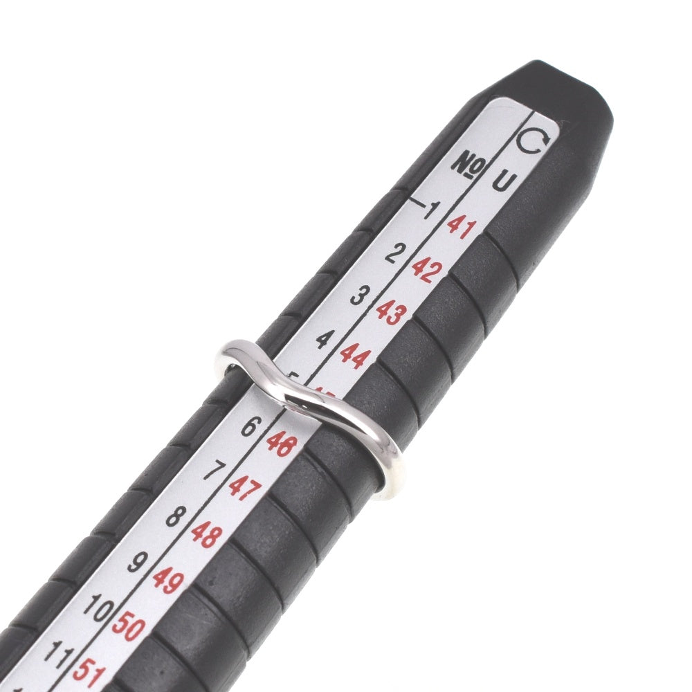 TIFFANY&Co. Curved bundling Size 45/JP5 Pt950 Ladies
 jewelry S#138604