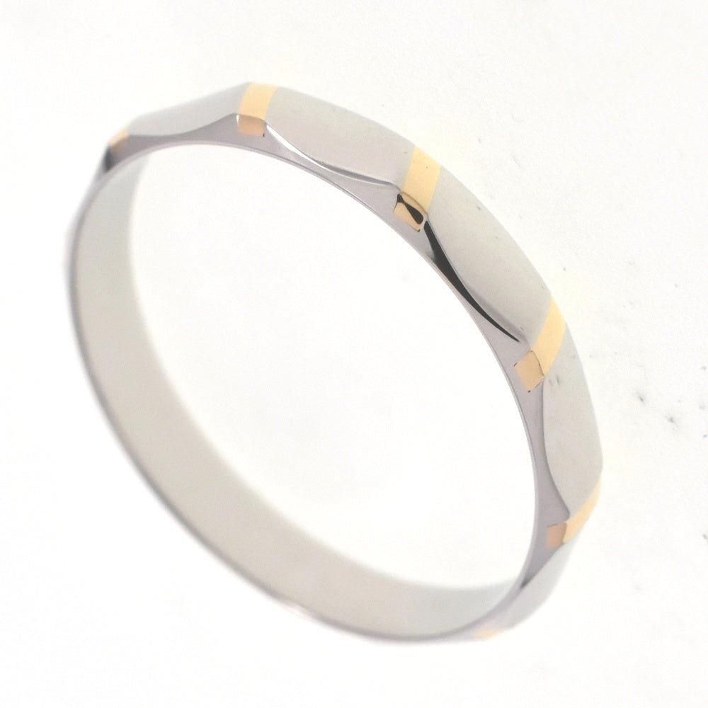 CELINE ring Size 62/JP22 K18YG/Pt850 Ladies
 jewelry S#138605