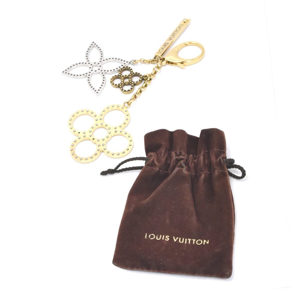 LOUIS VUITTON Monogram Flower Bijou Sac Tapage M65090key ring Ladies
 Accessories T#138613