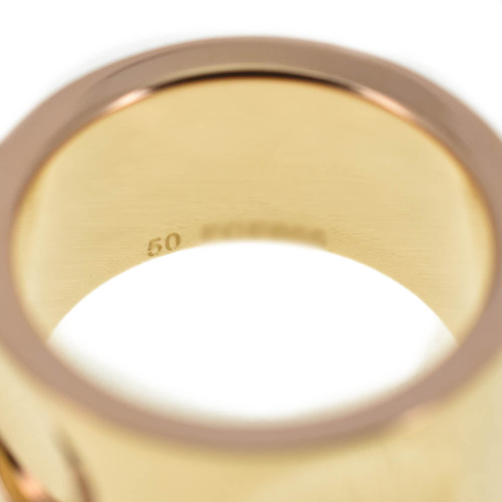LOUIS VUITTON Petitberg Anplant Ring Size 50/JP10 K18YG Ladies
 jewelry S#138618