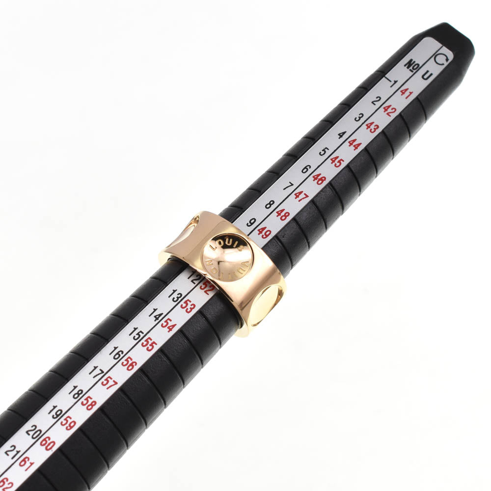 LOUIS VUITTON Petitberg Anplant Ring Size 50/JP10 K18YG Ladies
 jewelry S#138618
