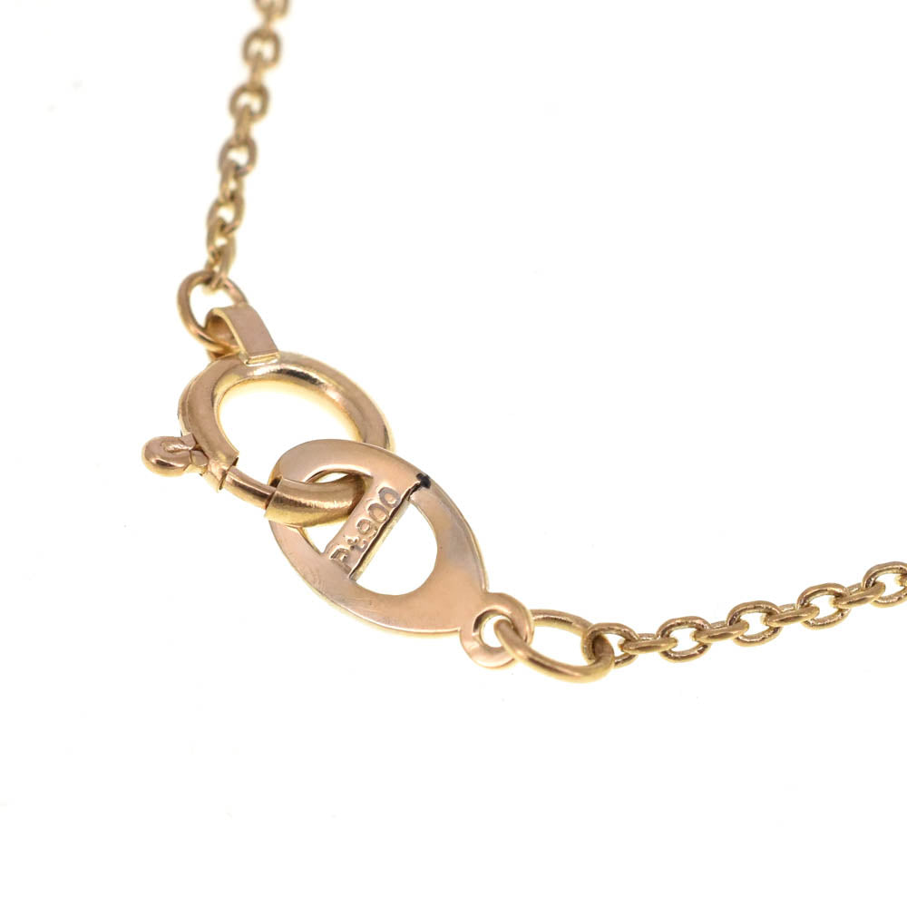 Dior Diamond Necklace Heart K18YG diamond Ladies
 jewelry S#138620