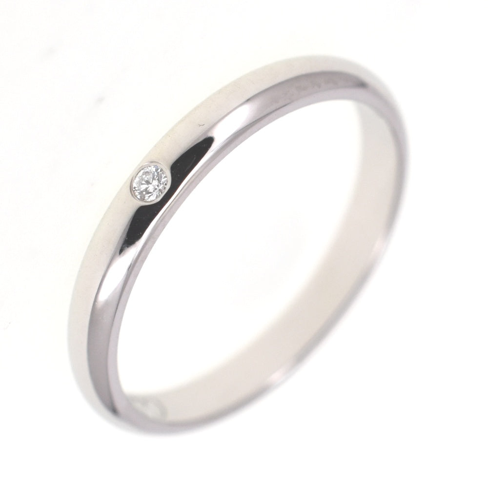with paper CARTIER wedding ring diamond Size 49/JP9 Pt950 Ladies
 jewelry S#138624