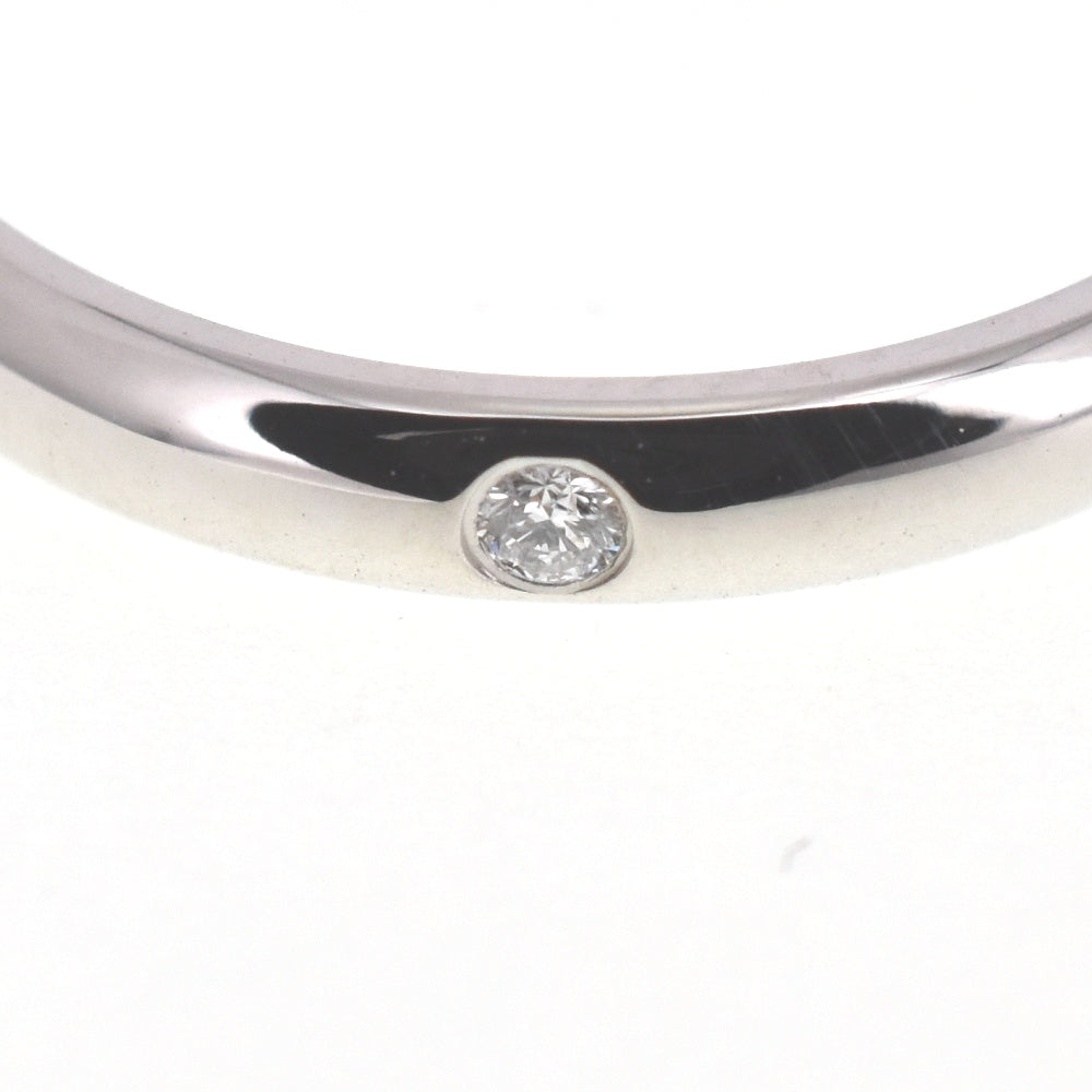 with paper CARTIER wedding ring diamond Size 49/JP9 Pt950 Ladies
 jewelry S#138624