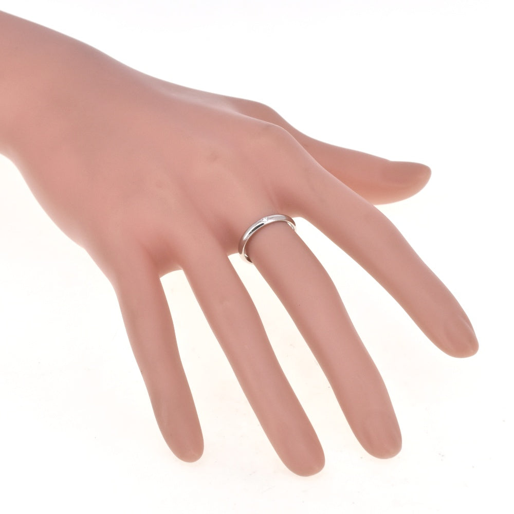 with paper CARTIER wedding ring diamond Size 49/JP9 Pt950 Ladies
 jewelry S#138624