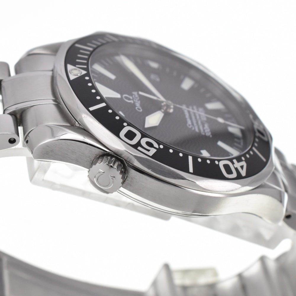 with paper OMEGA Seamaster300M 2254.50 Date chronometer black Dial Automatic Men's
 Watch C#138630