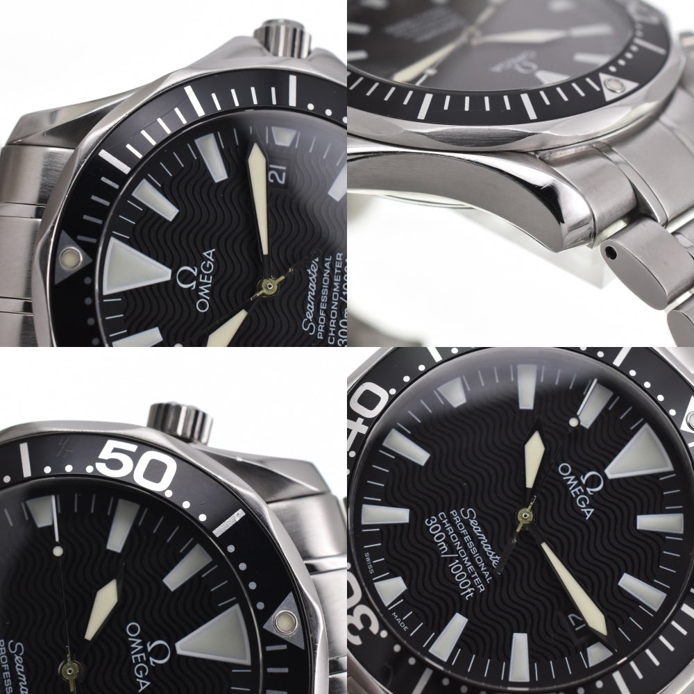 with paper OMEGA Seamaster300M 2254.50 Date chronometer black Dial Automatic Men's
 Watch C#138630