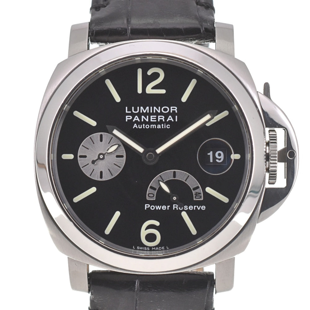 with paper PANERAI Luminor Power Reserve PAM00125 Small second date black Dial Automatic Men's
 Watch R#138648