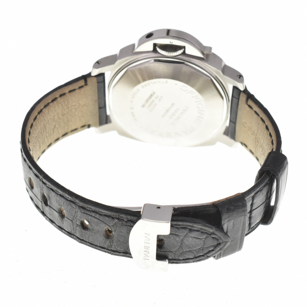 with paper PANERAI Luminor Power Reserve PAM00125 Small second date black Dial Automatic Men's
 Watch R#138648