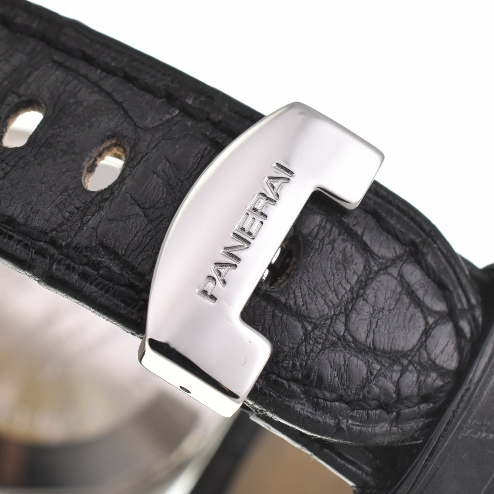 with paper PANERAI Luminor Power Reserve PAM00125 Small second date black Dial Automatic Men's
 Watch R#138648