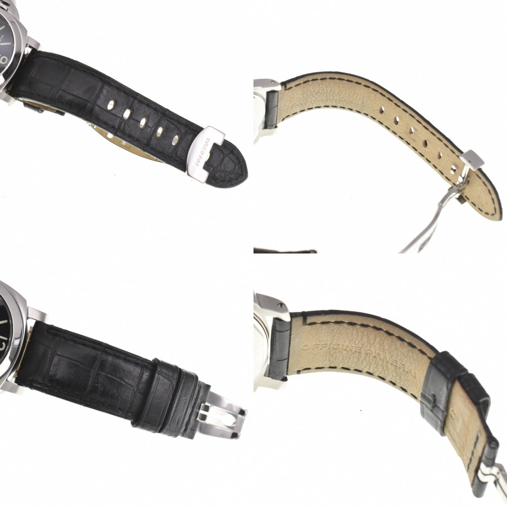 with paper PANERAI Luminor Power Reserve PAM00125 Small second date black Dial Automatic Men's
 Watch R#138648