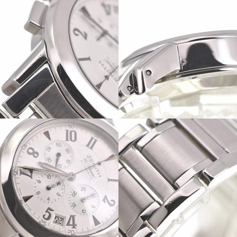 with paper ZENITH Port Royale V El Primero 01/02.0451.400/02.M451 Chronograph Date Silver Dial Automatic Men's
 Watch B#138664