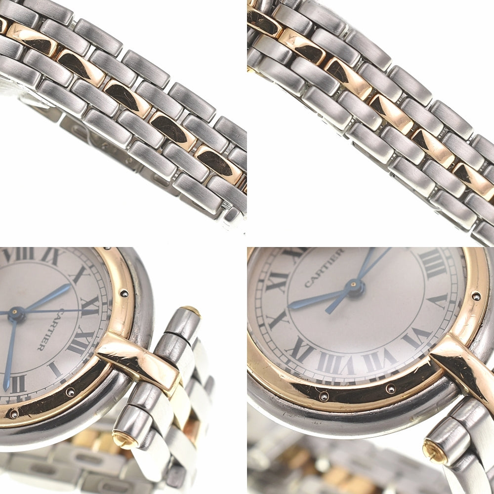 CARTIER PANTHERE Vendome LM 1 Row 183964 Date Stainless Steel / K18YG Ivory Dial Quartz Unisex
 Watch R#138667