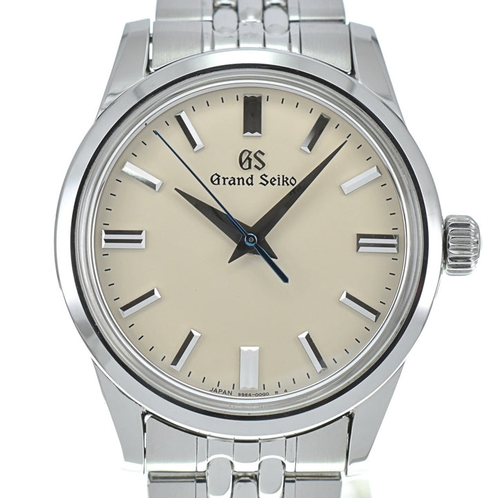 SEIKO Grand Seiko SBGW235/9S64-00A0 Equipped with slipping attachment Ivory Dial Hand Winding Men's
 Watch C#138669