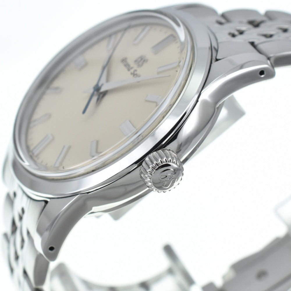 SEIKO Grand Seiko SBGW235/9S64-00A0 Equipped with slipping attachment Ivory Dial Hand Winding Men's
 Watch C#138669